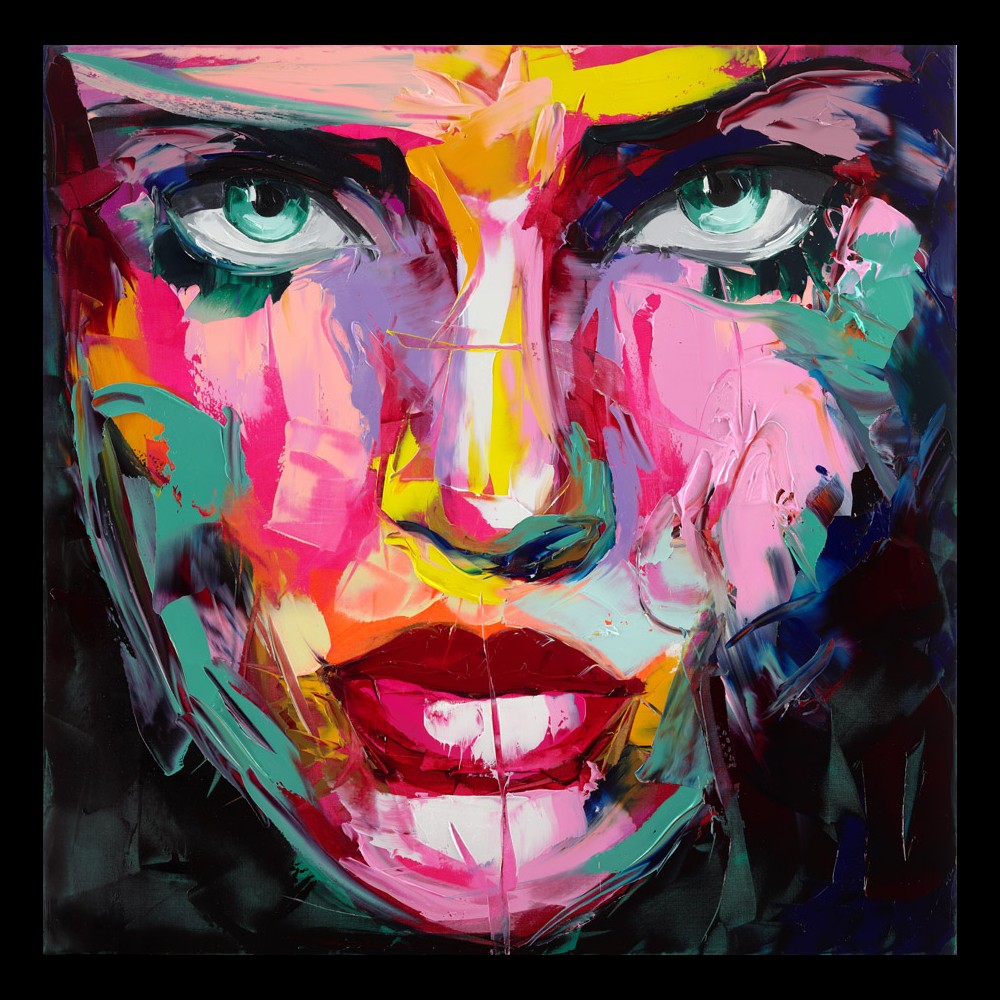 Francoise Nielly Portrait Palette Painting Expression Face117